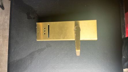 Brass electronic hotel door lock