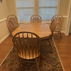 Dining Set With 6 Chairs 