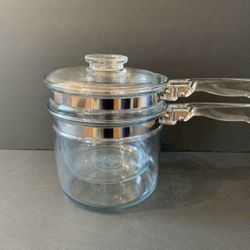 Double Boiler PYREX. Vintage