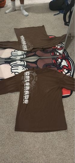 Colorado Rocky Mountains Brown Graphic T-Shirt