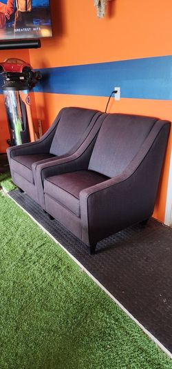 Navy Blue Armchairs Great Condition