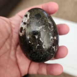 Multi Color Agate Egg Polished Crystal Stone Decor