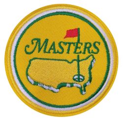 Master Golf Patch Golfer Sport Embroidered Patches
