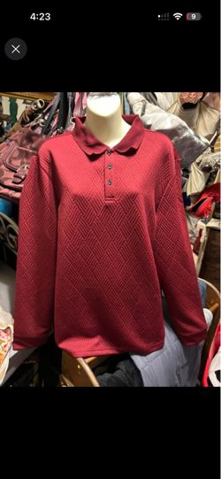 STYLISH MEN'S KNIT POLO – SIZE XL