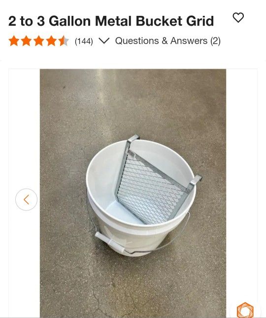 2 To 3 Gallon Metal Bucket Grill