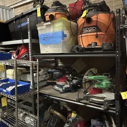 HUGE CLEAR OUT OF MULTIPLE STORAGE UNITS!!! LOTS OF POWER TOOLS & HARDWARE