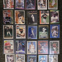Baseball Retired Greats Cards Lot