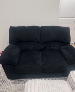 Black couch