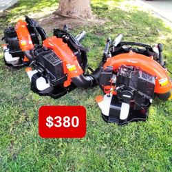 Echo 216MPH 517CFM 58.2cc Gas 2-stroke Cycle Backpack Leaf Blower With Tube THROTLE 