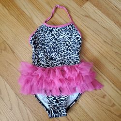 Girls size 6 tutu Swimsuit