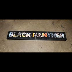 MARVEL "Black Panther" 51.5 x 8" Art Print Wall Décor on canvas .m