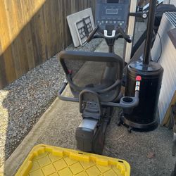 Exercise bike and Heater 