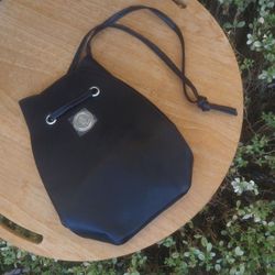 NEW - Black Fold Out Make Up Purse. Never Used