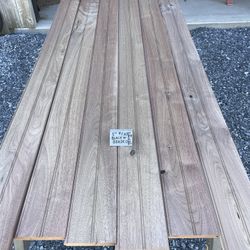 3/4x5x5-7’ Beaded T&G Black Walnut Lumber