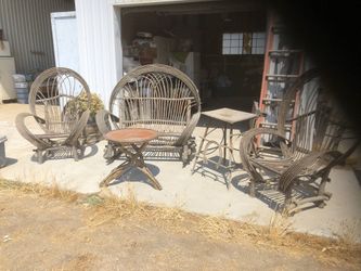 Bent Willow Furniture Set.