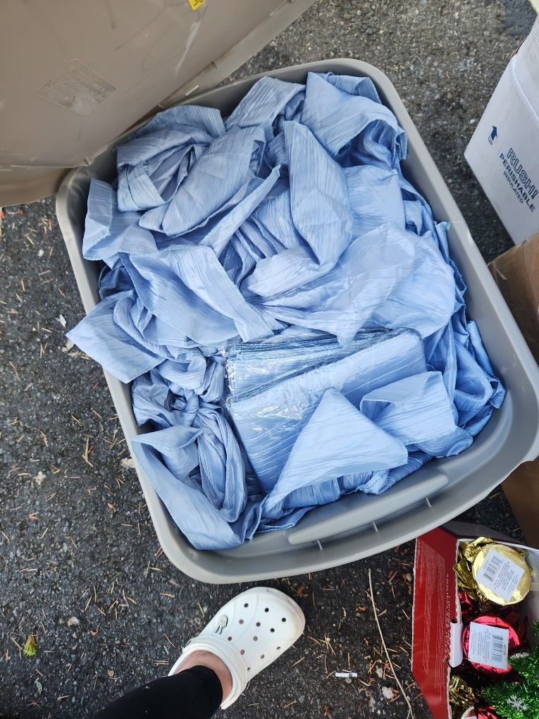 Dusty Blue Chair Sash