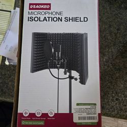 Aokeo microphone isolation shield
