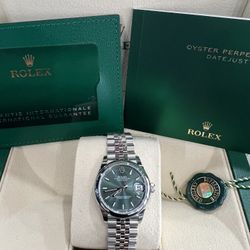 Rolex Datejust 31mm 278240 Green Dial