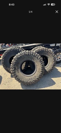 8 Lug wheels plus tires entire lot
