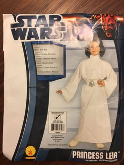 Princess Leia costume size 5-7 years old