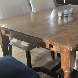 Large Dining Table, Solid Wood