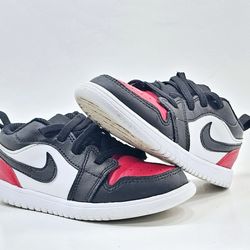 Jordan 1 Low Alt White Black Varsity Red Youth Toddler 9c Baby DR9747-161