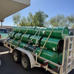 55 Gal Metal Drums