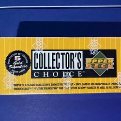 94 Upper Deck Collectors Choice Sealed Baseball Set 