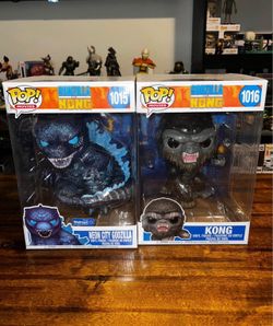 Godzilla Vs Kong 10” Funko Pops