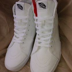 White High Top VANS