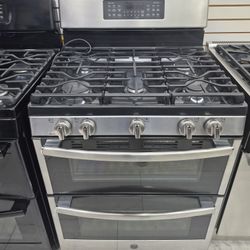 Ge Gas Stove Double Oven 30 Inches Double Oven 