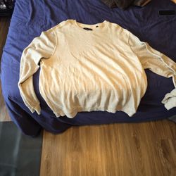 Tan Cotton Sweater