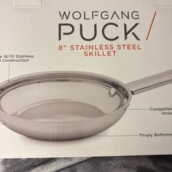 8” Stainless Steel Skillet