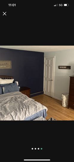 Bed Frame with Night Stand