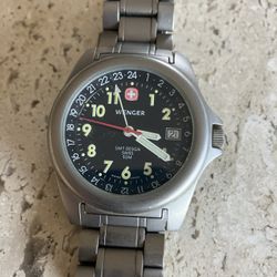 Wenger Swiss Military titanium watch