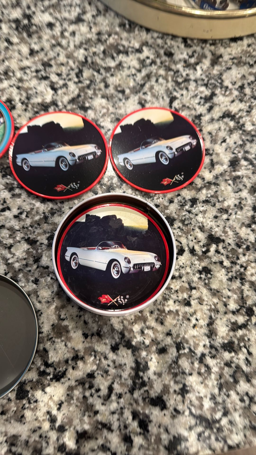 Chevrolet Chevy Corvette coasters