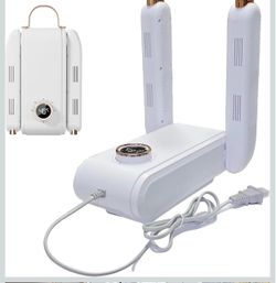 Hynhsun Boot Dryer for Work Boots, Shoe Dryer with Heat Blower for Sneakers, Gloves, Helmets & Boxing Gloves, Helps Reduce Odor, White