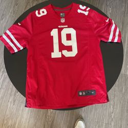 49ers Jersey Size L