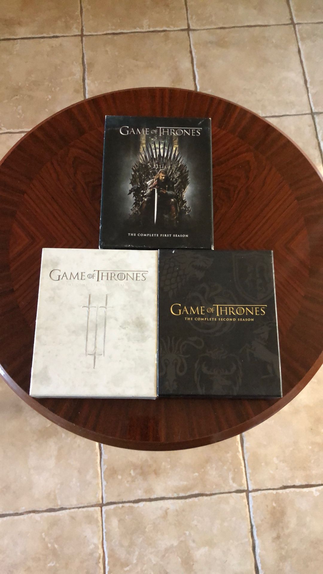 Game Of Thrones Seasons 1-3