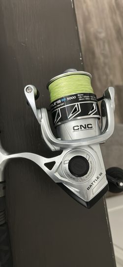 PENN Battle III DX 5000 Spinning Reel on PENN Battalion II Spinning Rod