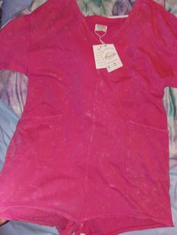 Boutique TShirt/Shorts Romper