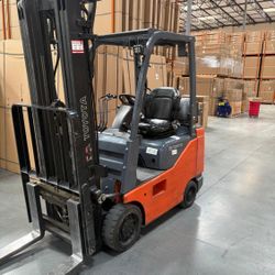 2017 Toyota Propane Forklift