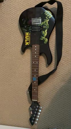 Peavey Marvel "The Incredible Hulk" Electric Guitar – Great Condition (Kids Size)