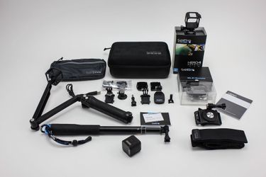 GoPro Camera Hero Session Video Core Kit Black Outdoor Hiking Camping Travel Portable