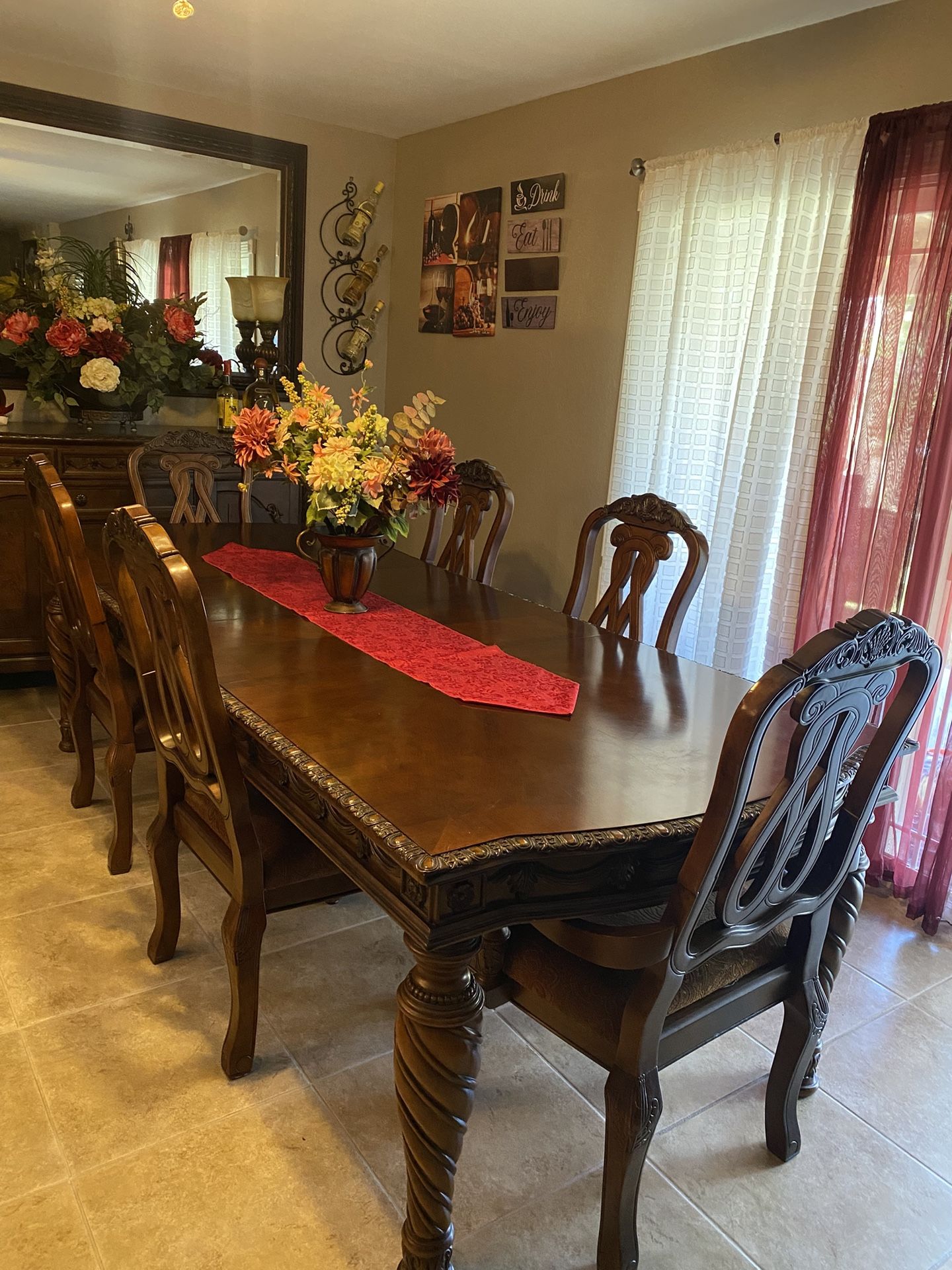 Long Dining Table
