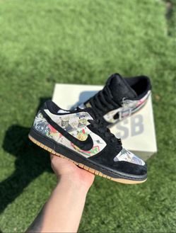 Nike SB Dunk Low “Supreme Rammellzee”  Size 10