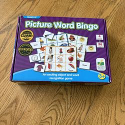 Picture Word Bingo