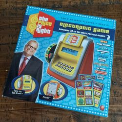 NEW The Price is Right Electronic Game 10 Most Popular Games Vintage 2008