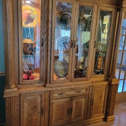 Wood China Cabinet