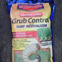 NEW Season Long Grub Control Plus Turf Revitalizer, Granules